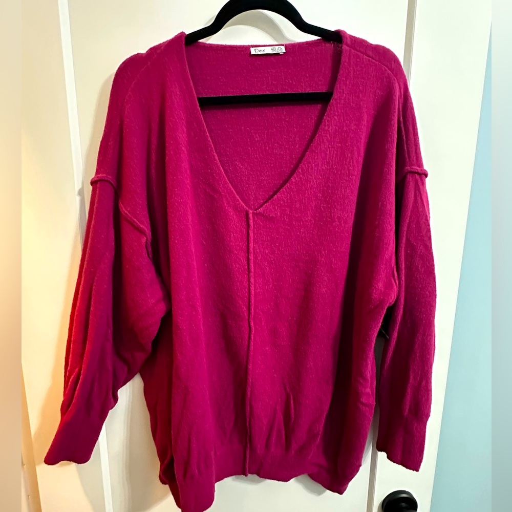 Pink cozy sweater